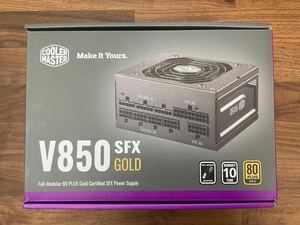 【中古美品】CoolerMaster V850 SFX 80PLUS GOLD認証 SFX電源 850W MPY-8501-SFHAGV-JP 【動作確認済】