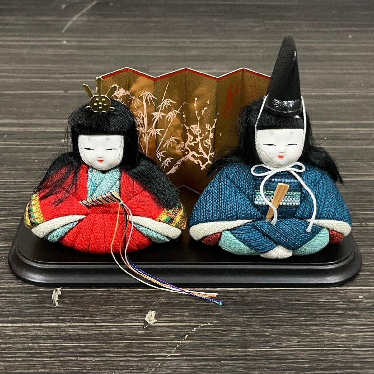 Hokkaido Traditional Arts and Crafts Village Yukara Ori Crafts Center Yukara Ori Hina Dolls Hina Dolls Male Hina Female Hina Asahikawa 021505w/T3(60), season, Annual event, Doll's Festival, Hina doll