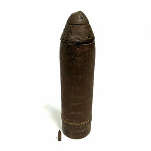 当時物 旧日本軍 戦時 砲弾 榴霰弾 銃弾 2点セット ミリタリー レトロ　022004w/T19（80）