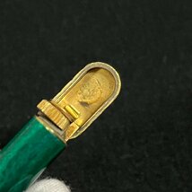 Cartier カルティエ ガスライター マカライト 緑 マーブル柄 喫煙具 火花確認済み　022101w/T9（60）_画像10