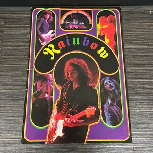 Rainbow レインボー ライブ ジャパンツアー パンフレット 日本公演 1978年　022114w/T4（80）