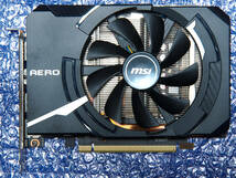 【中古】MSI GeForce RTX 2060 AERO ITX 6G OC_画像4