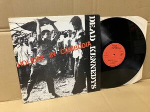 (^^♪　古い中古レコード 　dead kennedys / holiday in cambodia