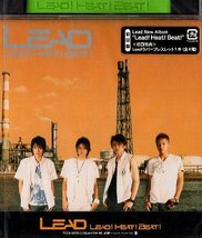 ■ LEAD リード ( 谷内伸也 古屋敬多 鍵本輝 ) [ Lead! Heat! Beat! ] 新品 未開封 初回盤ラバーブレスレット封入 CD 即決 送料サービス ♪_画像1