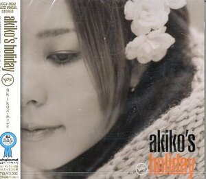 ■ akiko ( 名門ヴァーヴ初の日本人女性シンガー ) [ akikoズ・ホリデイ / akiko's holiday ] 新品 未開封 CD 送料サービス ♪