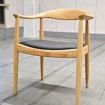 ハンス J. ウェグナー「ザ・チェア」タモ材 ダイニング リビング 北欧スタイル 椅子の巨匠 椅子 The Chair_画像1