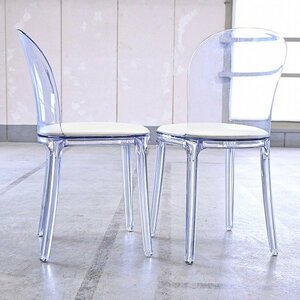 MAGIS 9 ten thousand [MURANO VANITY/ Murano vanity ] dining chair stereo fano*jo van no-ni clear transparent majis