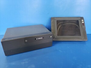 ヤマハ発動機 YAMAHA GPSプロッター 魚群探知機 魚探 YF-82Ⅱ 中古現状品 ジャンク品 部品取り