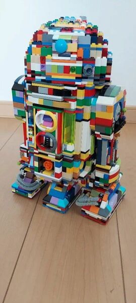 LEGO　レゴ　自作　アレンジ　カラフル　10225　R2-D2　スターウォーズ