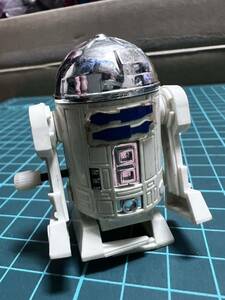 貴重　R2-D2 STAR WARS スターウォーズ トコトコ ゼンマイ フィギュア 昭和 レトロ ビンテージ 当時物　1978 日本製　SF ロボット　人形