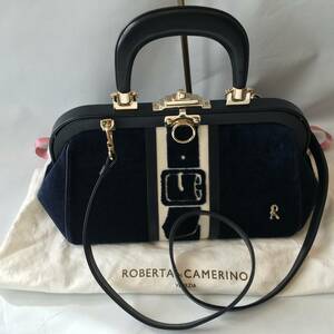 美品 Roberta di Camerinoロベルタディカメリーノ バゴンギ　 バッグ　ショルダー付き