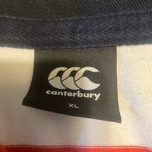 Canterbury カンタベリー ボーダーラガーシャツ サイズXL 薄地_画像6