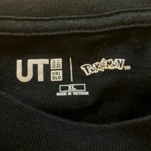 UT ユニクロ ポケモン ピカチュウ 半袖Tシャツ サイズXL_画像4