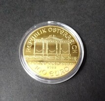 ウィーンフィルハーモニー ゴールド GOLD 金 金貨 24k ゴールドコイン ウィーン金貨 _画像2