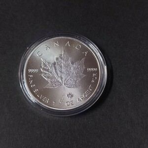 1円スタート メイプルリーフ銀貨 シルバー Silver 銀 銀貨 メイプルリーフ 