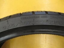 ◆送料無料 C1s◆　未使用に近い　245/30R22　95W　ナンカン　NS-25　夏２本　※2021年製_画像7