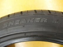 ◆送料無料 A2s◆　215/40R17　83W　ブリヂストン　SNEAKER SNK2　夏4本　2019年製　※ポロ、A1等_画像7