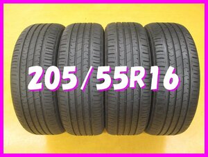 ◆送料無料 A2s◆　205/55R16　91V　ブリヂストン　ECOPIA NH100　夏4本　※2019年製