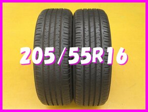 ◆送料無料 A1s◆　205/55R16　91V　ブリヂストン　ECOPIA NH100　夏２本　※2018年製