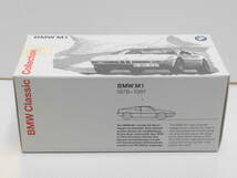 ＝ BMW M1 (1978-1981) Classic Collection 1:43scale =_画像7