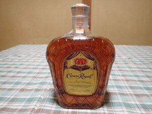 1971年 Crown Royal クラウンローヤル カナディアン ウイスキー 古酒 750ml 40度 巾着袋 未開栓