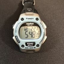 TIMEX IRONMAN TRIATHLON タイメックス アイアンマン デジタル 腕時計 フェイス　WR 100M 腕時計　ウォッチ　メンズ　レディース_画像2