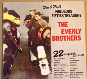 エヴァリー・ブラザース／Everly Brothers Don & Phil's Fabulous Fifties Treasury（英盤・JANUS RECORDS)