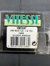 未開封　VITESSE 1/43 VW BEETLE 1.9 TDi 1999 VMC047 SILVER ARROW　048_画像4