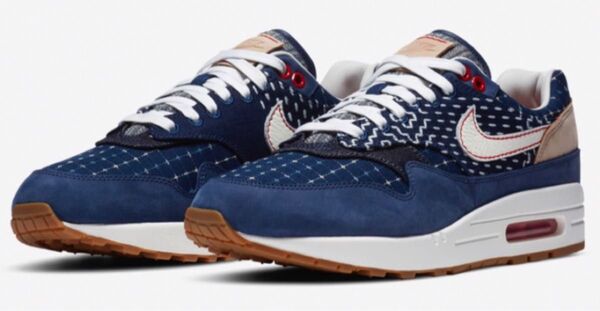 DENHAM × NIKE AIR MAX 1 "BLUE VOID" US10