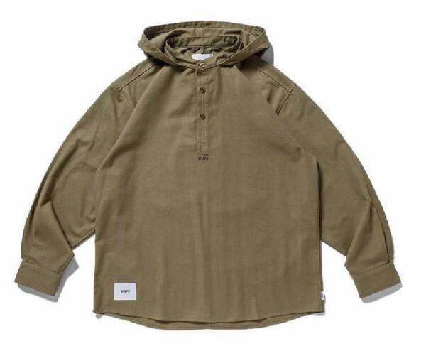 Wtaps FALCONER LS COTTON. SERGE Beige sizeL