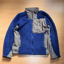 メンズS 日本M 170cm 175cm パタゴニア R3 ハイロフト ジャケット ブルー R3 Hi-Loft Jacket R1R2 ポーラテック フリース ボア トレーナー_画像2