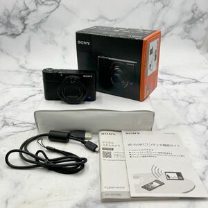◎【売り切り】SONY ソニー Cyber-shot サイバーショット コンパクトデジタルカメラ DSC-RX100M3 1.8-2.8/8.8-25.7動作確認済み 箱付属