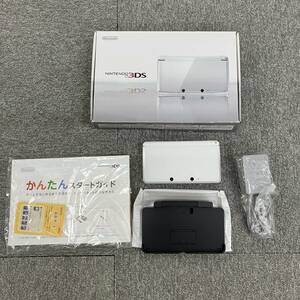 ◎【売り切り】美品！Nintendo 任天堂 ニンテンドー3DS アイスホワイト CTR-001携帯ゲーム機 箱付属 説明書付属 