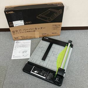 ◎【売り切り】そこそこ美品！カール事務器 ディスクカッター DC-210N (A4)事務用品 裁断機 取り扱い説明書付属