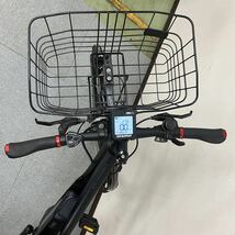 ◆【売り切り】ミヤタサイクル 電動自転車 PTXM60 ex-cross e 700×38C 動作確認済み SHIMANO製ギア 説明書付属 充電器付属 ブラック_画像5