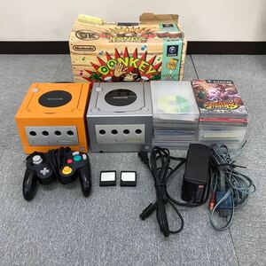 $【売り切り】Nintendo 任天堂 GAMECUBE ゲームキューブ +ソフトまとめ！激闘忍者大戦 パワプロ どうぶつの森+マリオサンシャインetc...