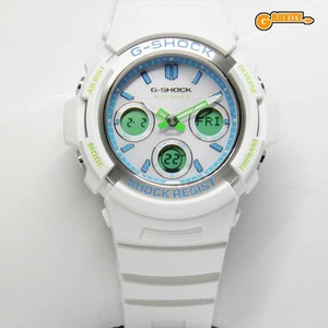 G-SHOCK買取のGRAVITY◇未使用◇AWG-M100SWG-7AJF スポーティーミックスシリーズ ホワイト CASIO/G-SHOCK