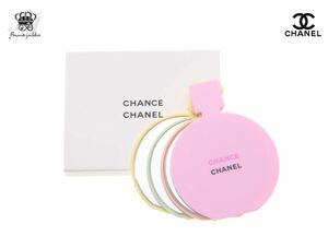 シャネル CHANCE CHANEL ノベルティ 鏡 スライド式コンパクトミラー 4色 香水 チャンス フレグランス PARFUMS 【New 新品】