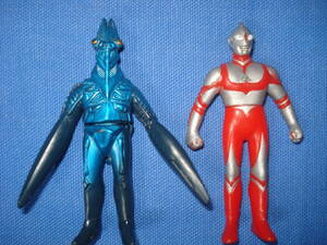 2 пункт Ultraman Great Powered Baltan Seijin . качество Mini fi механизм высота примерно 6. Shokugan?! на решение комплект?! 1995 год производства подробности неизвестен б/у товар обращение .