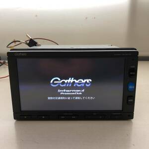 C1101 売り切り ホンダ純正 ギャザズ Gathers ナビ VXM-164CSi 地図2015年 セキュリティカード有 TV/Bluetooth /CD 動作OK取説