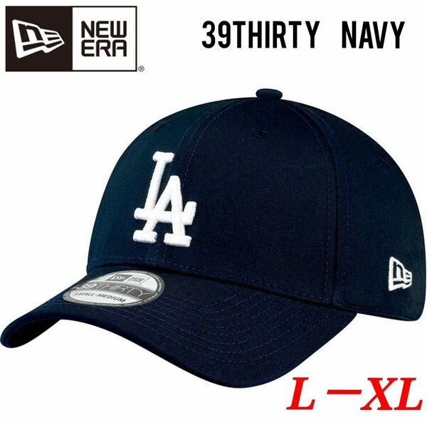 New Era 39Thirty Los Angeles Dodgers NAVY