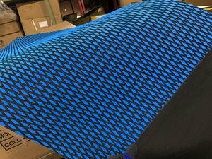 Вставка на полу, бриллиантовое разрешение 240-230 см/70-65 см/синий x черный цвет