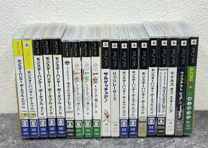 1円〜■PSP PSPソフト まとめ モンハン テイルズ ゲームソフト PlayStation Portable 大量■兵庫県姫路市から 24-185