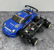 動作未確認■TAMIYA タミヤ 1/10 電動 ラジコン RC フェアレディZ Z33 カルソニック ボディ シャーシ■兵庫県姫路市からJ 24-193_画像1