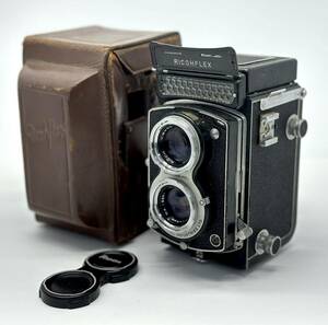 動作未確認■RICOHFLEX RICOH リコー f＝8cm 1:3.5 1:3.2 二眼カメラ 二眼レフカメラ ■兵庫県姫路市から d3 24-215