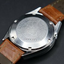 SEIKOMATIC セイコーマチック 35石 6218-8000 自動巻き イルカ王冠マーク 1966年製 英デイデイト 新品革ベルト アンティーク メンズ腕時計_画像7