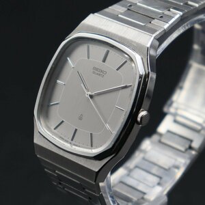 SEIKO QUARTZ セイコー シングルクォーツ 7431-5000 シルバー文字盤 オクタゴンベゼル 日/英デイデイト 亀戸 純正ブレス メンズ腕時計