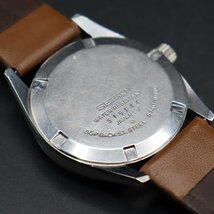 珍品 SEIKO WAKO セイコー 銀座和光 Wネーム 手巻き Cal.5740C 全数字 変わり文字盤 2針 カスタム品 1970年代 アンティーク メンズ腕時計_画像6