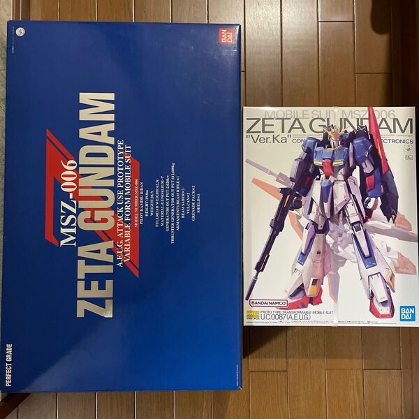 PG 1/60 MSZ-006 ゼータガンダム ,カトキver.1/100Z,ZZ合計3点
