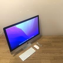 プロ整備済 Apple/アップル iMac 27-inch A1419 Retina 5K Late 2015 高速SSD搭載 純正高級充電式キーボードマウス付　A1644　A1657_画像2